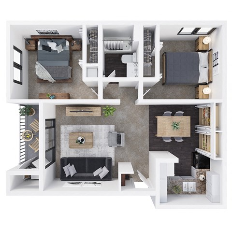 Talavera 2 Bedroom 1 Bath 823 sq ft  at Talavera, Boise, Idaho